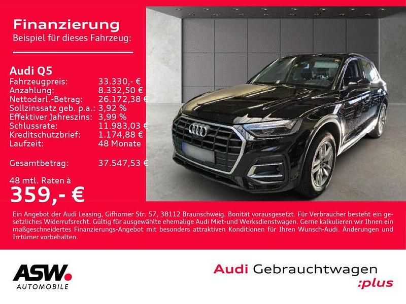 Brillantschwarz Gebraucht 2022 Audi Q5 Comfort SUV | 33.330 € (Guter Preis) - Bild 1/4