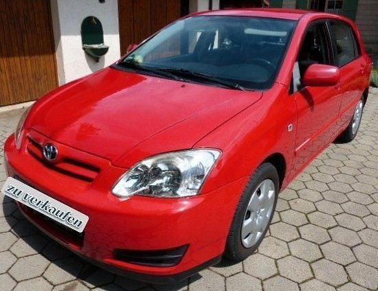 Rot Gebraucht 2005 Toyota Corolla Limousine | 2.500 € (Guter Preis) - Bild 1/4