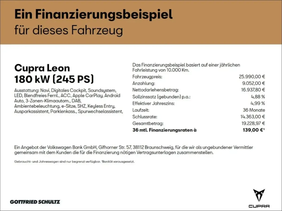 Gebraucht Cupra Leon 245 PS (180 kW) 2023 Grau Limousine