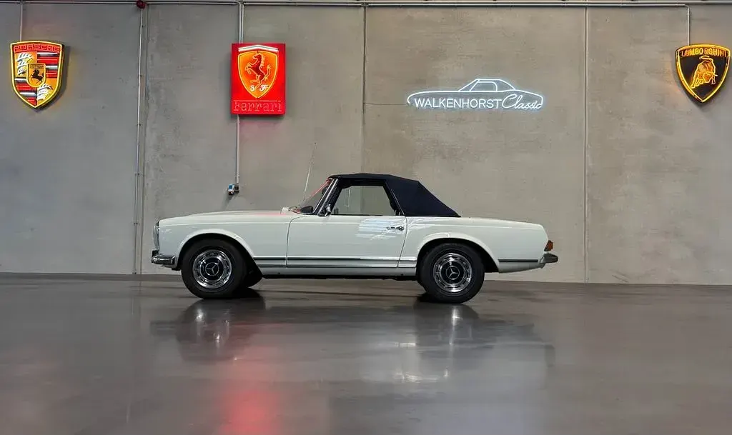 Gebraucht Mercedes SL280 170 PS (125 kW) 1968 Weiß Cabrio