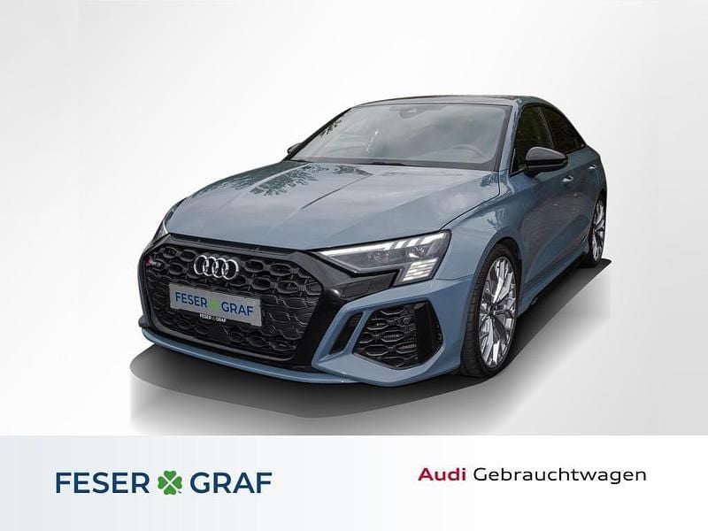 Kemoragrau metallic Gebraucht 2022 Audi RS3 Ambiente Kleinwagen | 44.990 € (Superpreis) - Bild 1/4