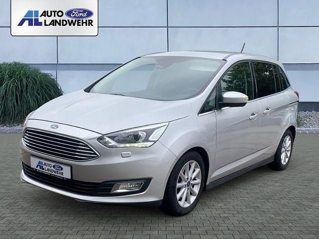 Polarsilber metallic Gebraucht 2018 Ford Grand C-Max Titanium Van / Kleinbus | 13.490 € (Fairer Preis) - Bild 1/4