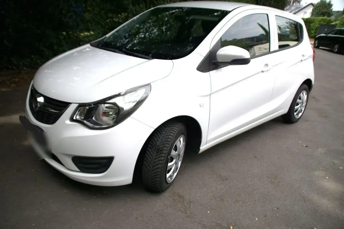 Gebraucht Opel Karl 75 PS (55 kW) 2016 Weiß Kleinwagen