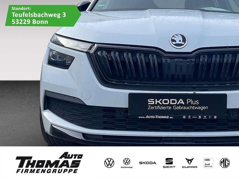 Moonweiß perleffekt Gebraucht 2021 Skoda Kamiq Monte Carlo SUV | 20.880 € (Fairer Preis) - Bild 1/1