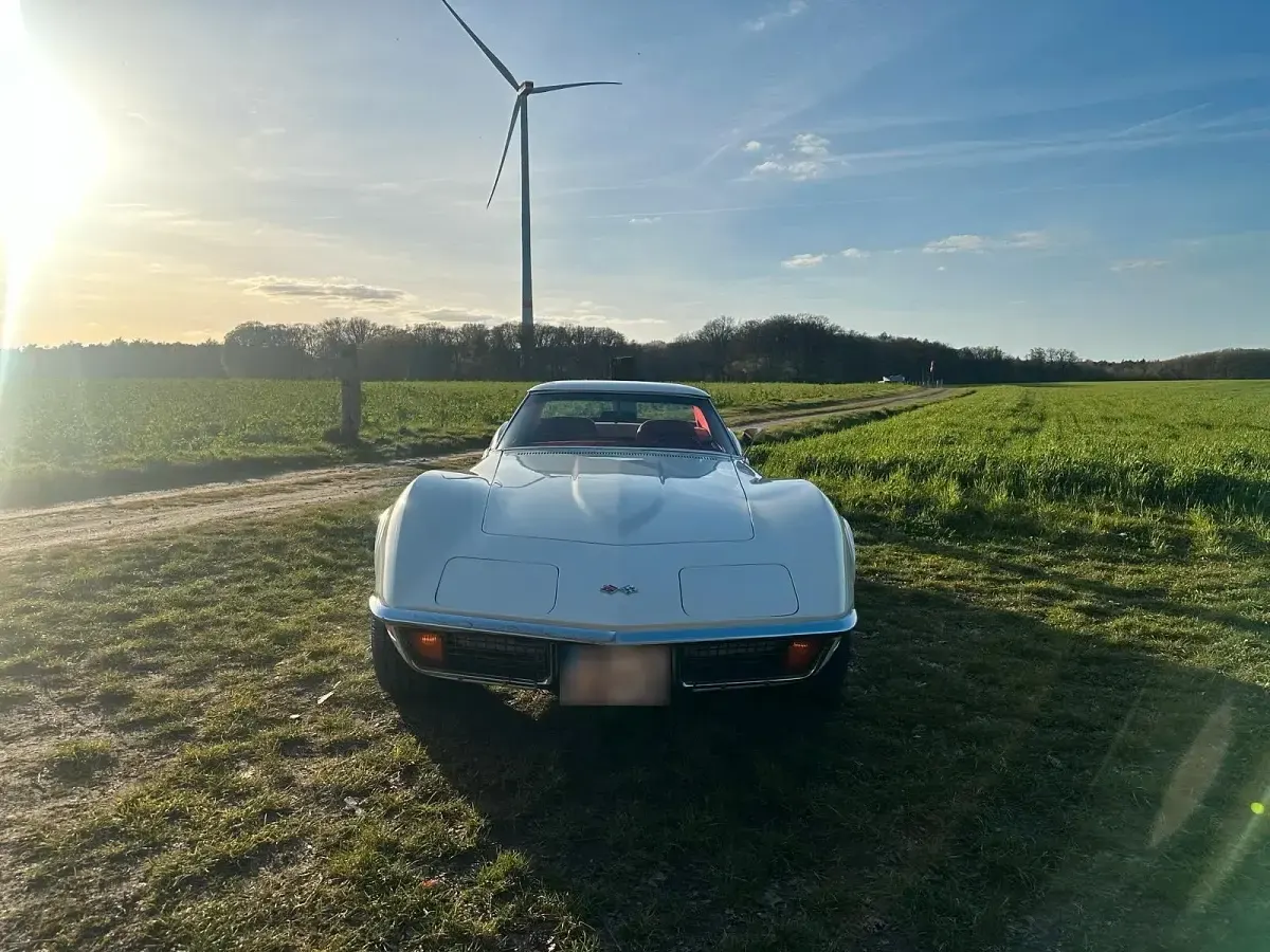 Gebraucht Corvette C3 1972 Weiß Cabrio