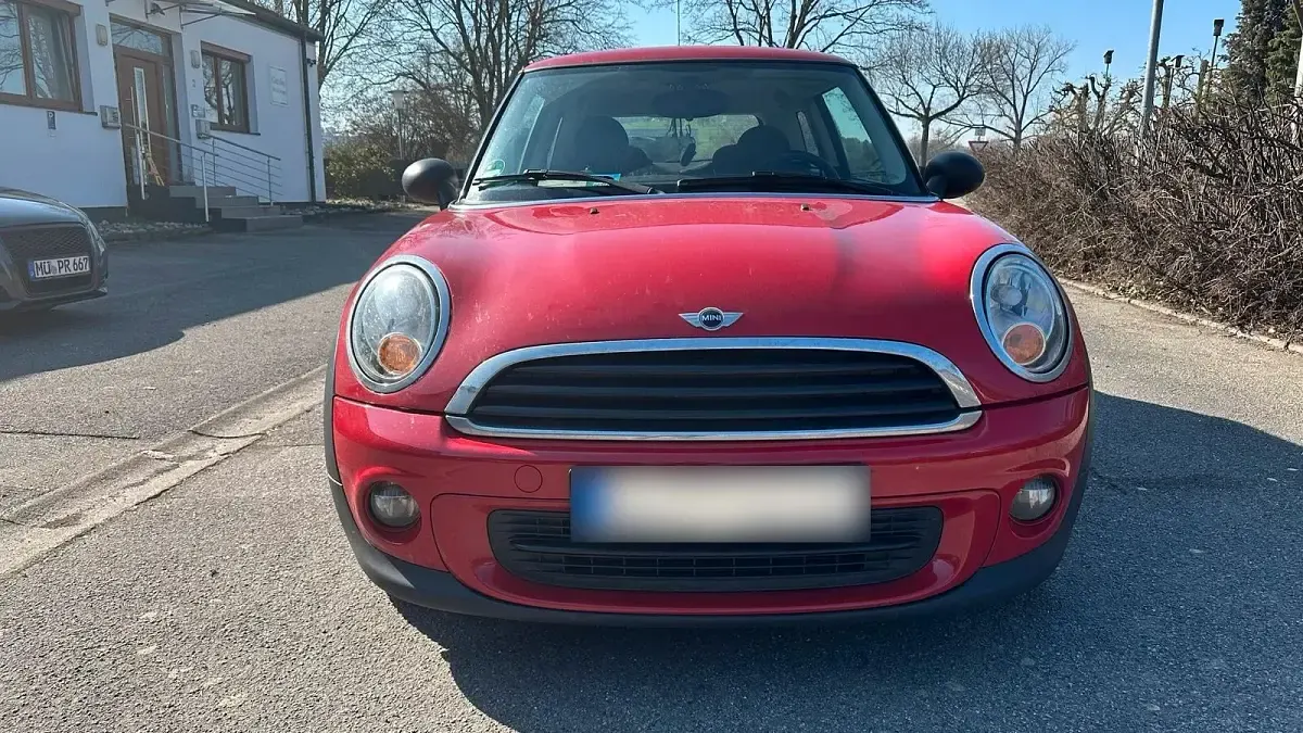 Brugt Mini Cooper 75 HK (55 kW) 2012 Rød Hatchback