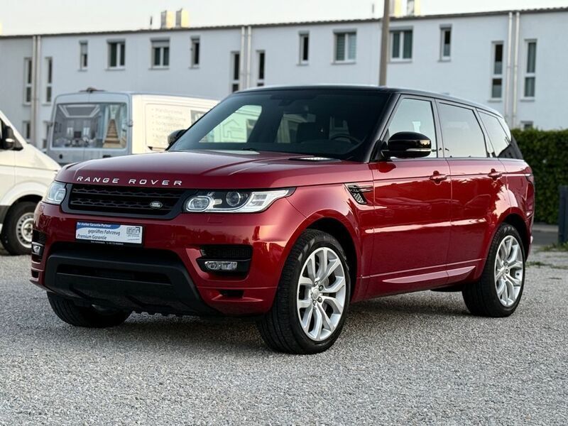 Rot Gebraucht 2015 Land Rover Range Rover Sport HSE Dynamic SUV | 24.950 € (Etwas zu teuer) - Bild 1/4