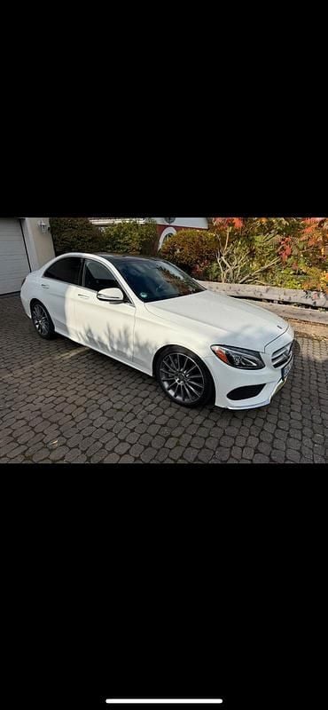 Weiß Gebraucht 2016 Mercedes C300 AMG Limousine | 24.000 € (Fairer Preis) - Bild 1/4
