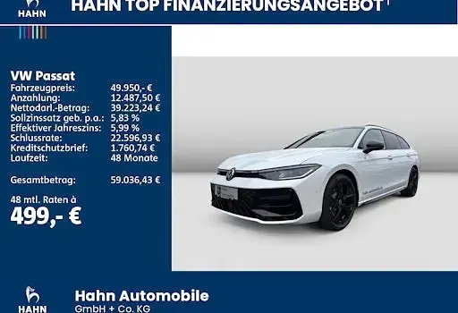 Gebraucht VW Passat R-line 265 PS (194 kW) 2025 Weiß Kombi