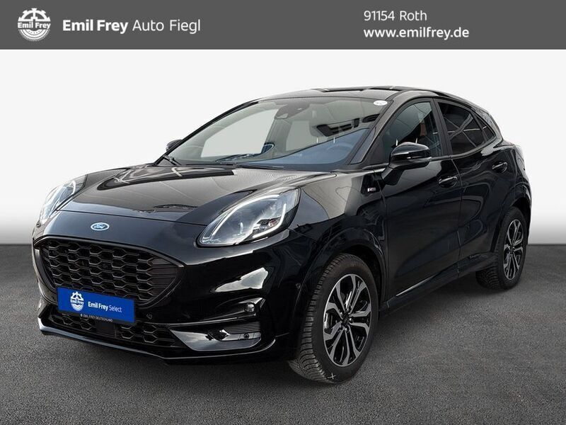 Schwarz Gebraucht 2023 Ford Puma ST-Line SUV | 25.990 € - Bild 1/4