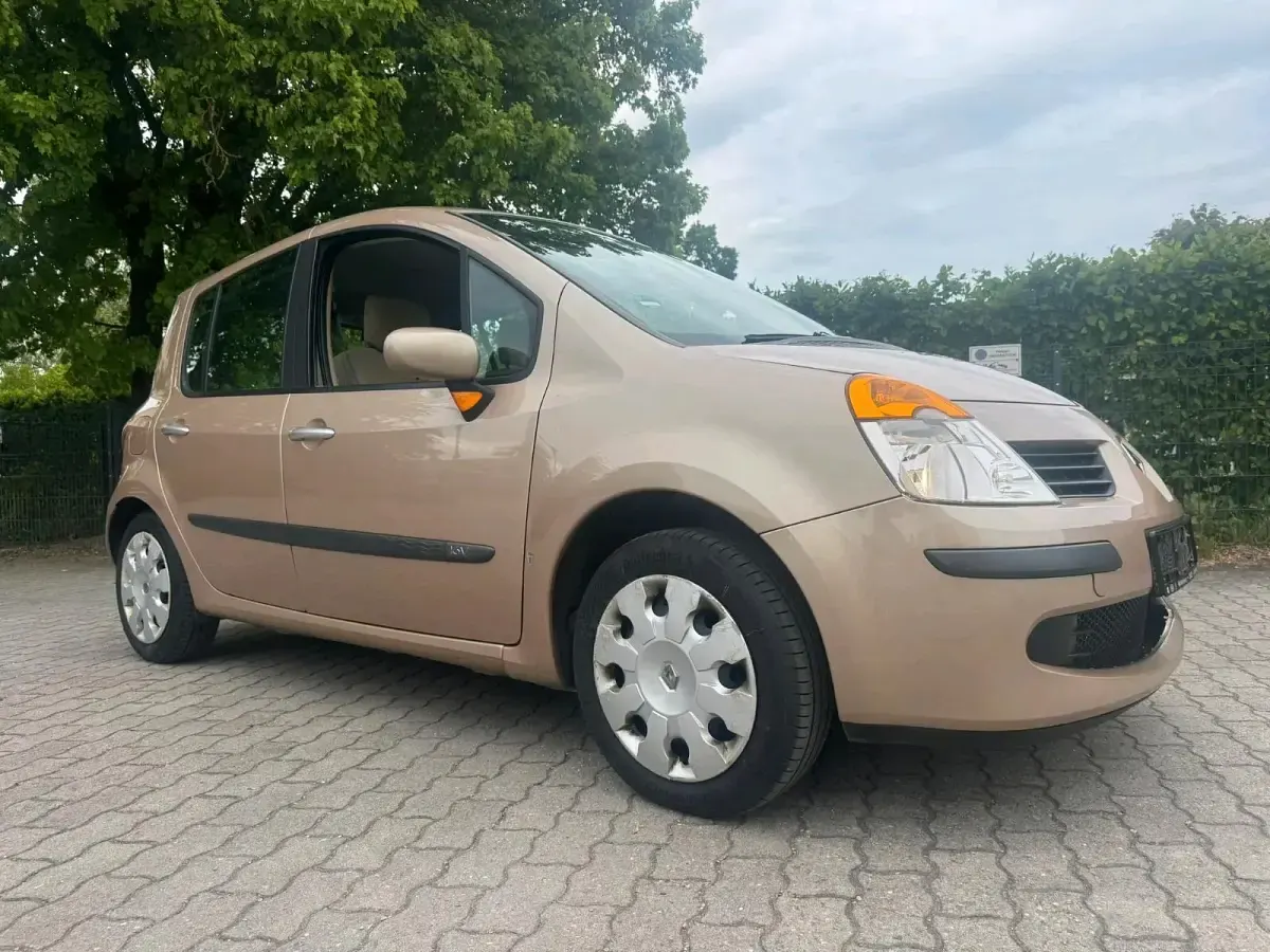 Używany Renault Modus 75 KM (55 kW) 2004 Złoty Minivan
