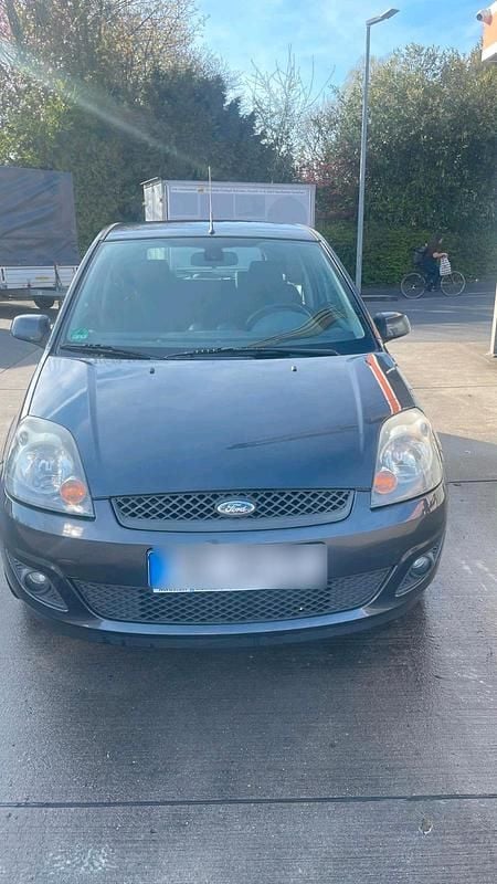 Blau Gebraucht 2008 Ford Fiesta Kleinwagen | 2.699 € - Bild 1/4