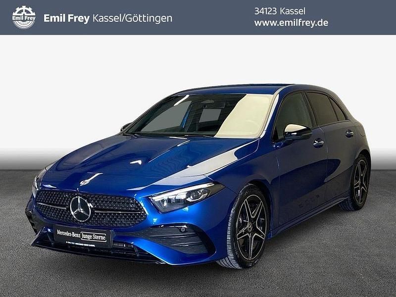 Blau Gebraucht 2024 Mercedes A200 Advanced Plus Limousine | 33.810 € (Etwas zu teuer) - Bild 1/4