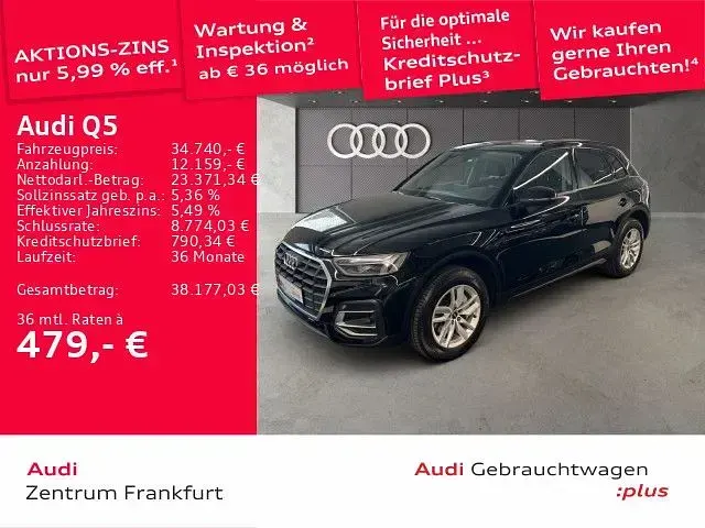 Gebraucht Audi Q5 299 PS (219 kW) 2023 Brillantschwarz SUV