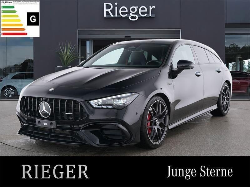 Schwarz Gebraucht 2024 Mercedes CLA45 AMG Shooting Brake AMG Kombi | 58.877 € (Etwas zu teuer) - Bild 1/4
