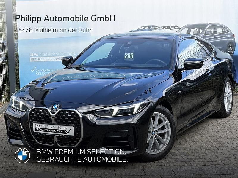 Black sapphire Gebraucht 2024 BMW 420 M Sport Coupé | 41.479 € (Guter Preis) - Bild 1/4