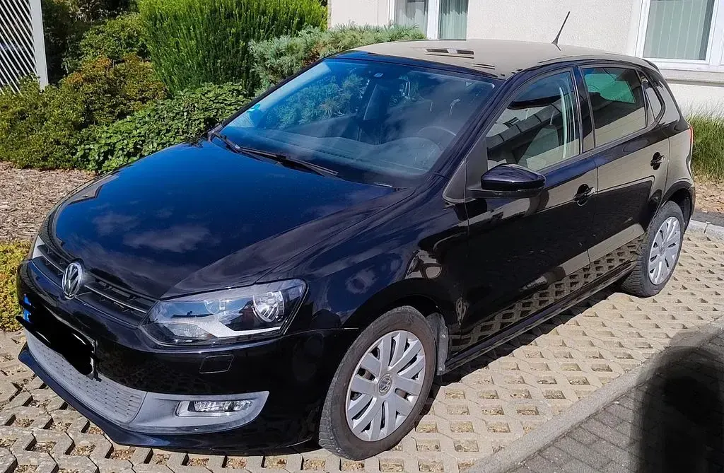 Gebraucht VW Polo Comfortline 86 PS (63 kW) 2010 Schwarz Kleinwagen