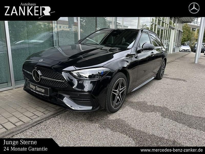 Schwarz Gebraucht 2023 Mercedes C300e AMG Limousine | 47.900 € (Teuer) - Bild 1/4