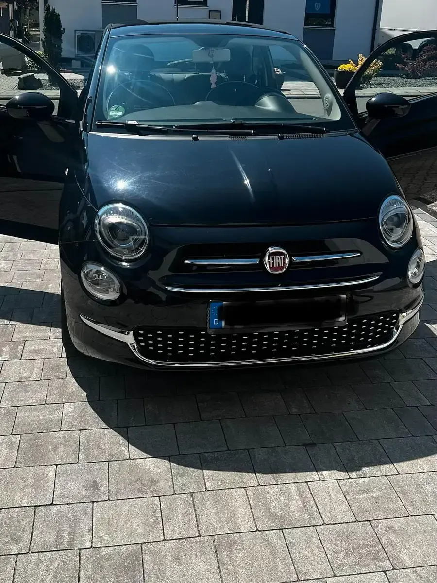 Gebraucht Fiat 500 69 PS (50 kW) 2018 Schwarz Kleinwagen