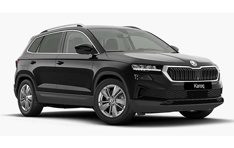 Black magic metallic Neu 2025 Skoda Karoq Drive SUV | 32.690 € (Guter Preis) - Bild 1/4
