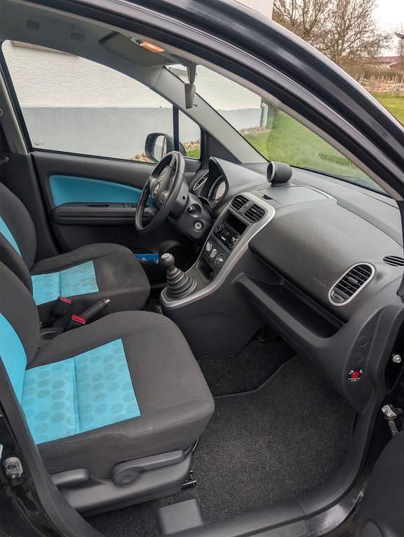 Gebraucht Suzuki Splash 86 PS (63 kW) 2009 Schwarz Kleinwagen