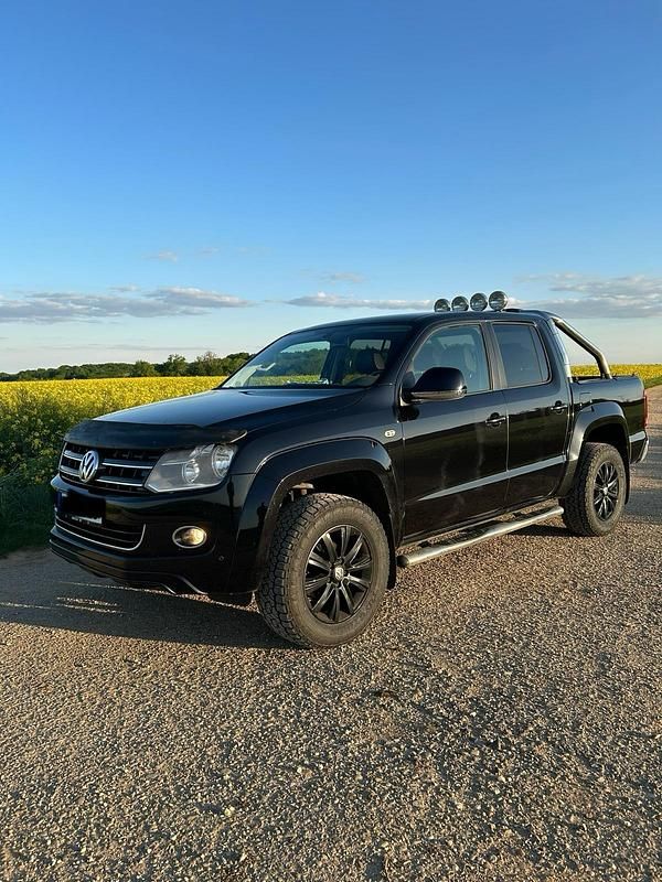 Schwarz Gebraucht 2012 VW Amarok Highline Abholung | 14.990 € (Fairer Preis) - Bild 1/4