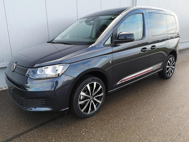 Neu VW Caddy Edition 116 PS (85 kW) 2025 Starlightblau metallic Van / Kleinbus