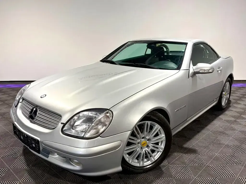 Gebraucht Mercedes SLK200 Edition 163 PS (119 kW) 2003 Silber Cabrio