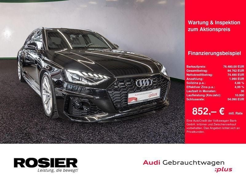 Grau / nardograu Gebraucht 2024 Audi RS4 Comfort Kombi | 76.480 € (Fairer Preis) - Bild 1/4