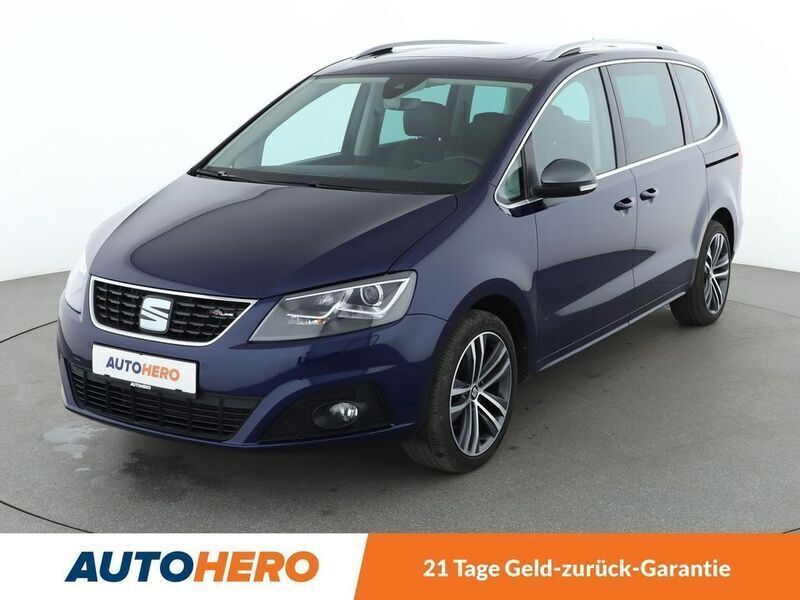 Blau Gebraucht 2021 Seat Alhambra FR-Line Van / Kleinbus | 31.590 € (Fairer Preis) - Bild 1/3