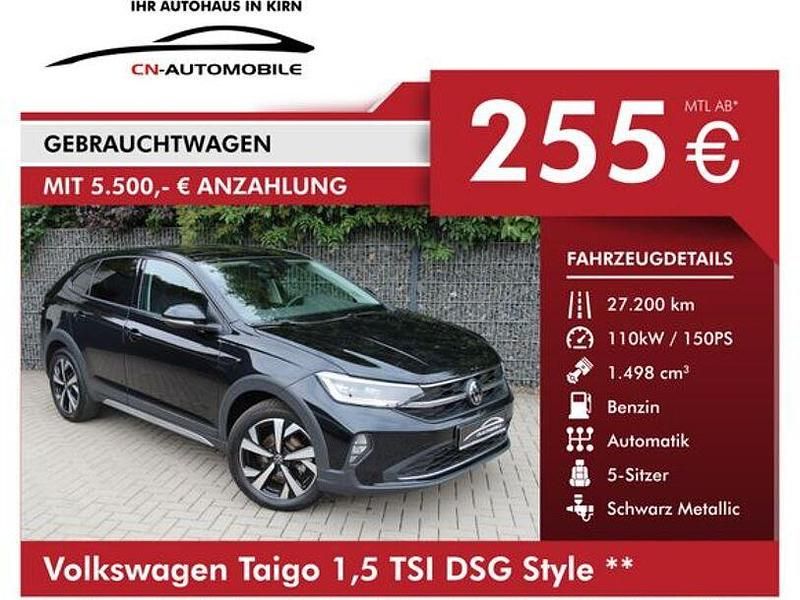 Schwarz Gebraucht 2022 VW Taigo Style SUV | 26.790 € (Etwas zu teuer) - Bild 1/4