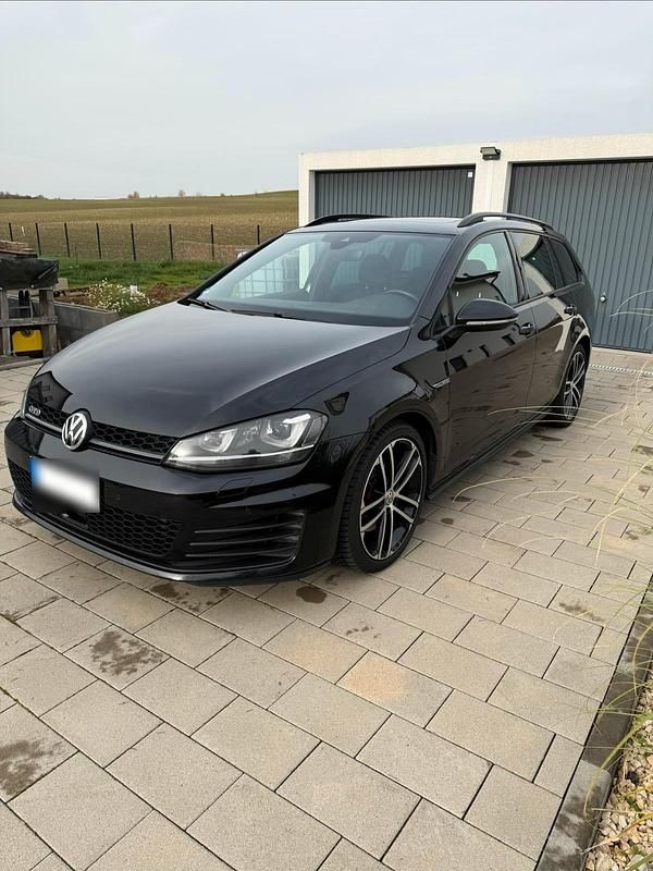 Gebraucht VW Golf VII GTD 184 PS (135 kW) 2016 Schwarz Kombi