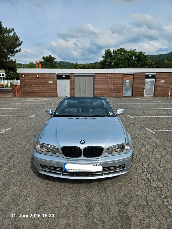 Silber Gebraucht 2000 BMW 330 Cabriolet Sport Line Cabrio | 11.500 € (Superpreis) - Bild 1/4