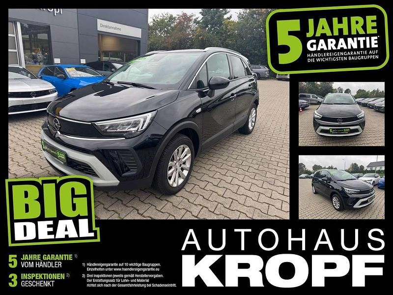 Schwarz Gebraucht 2022 Opel Crossland Elegance SUV | 19.490 € (Fairer Preis) - Bild 1/4