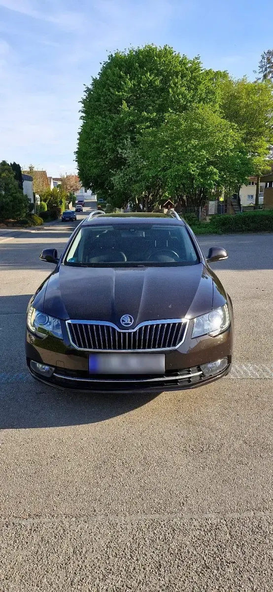 Brugt Skoda Superb 140 HK (102 kW) 2014 Brun Stationcar