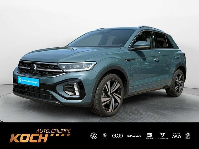 Blau Gebraucht 2024 VW T-Roc R-line SUV | 30.960 € (Fairer Preis) - Bild 1/1