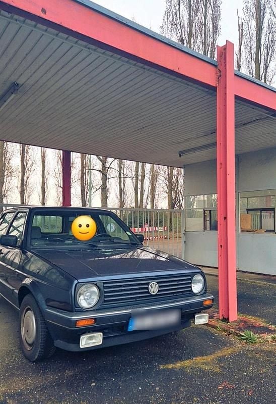 Blau Gebraucht 1989 VW Golf II Limousine | 4.950 € - Bild 1/4