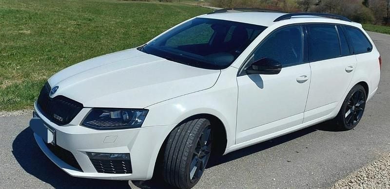 Gebraucht Skoda Octavia vRS 220 PS (161 kW) 2014 Weiß Kombi