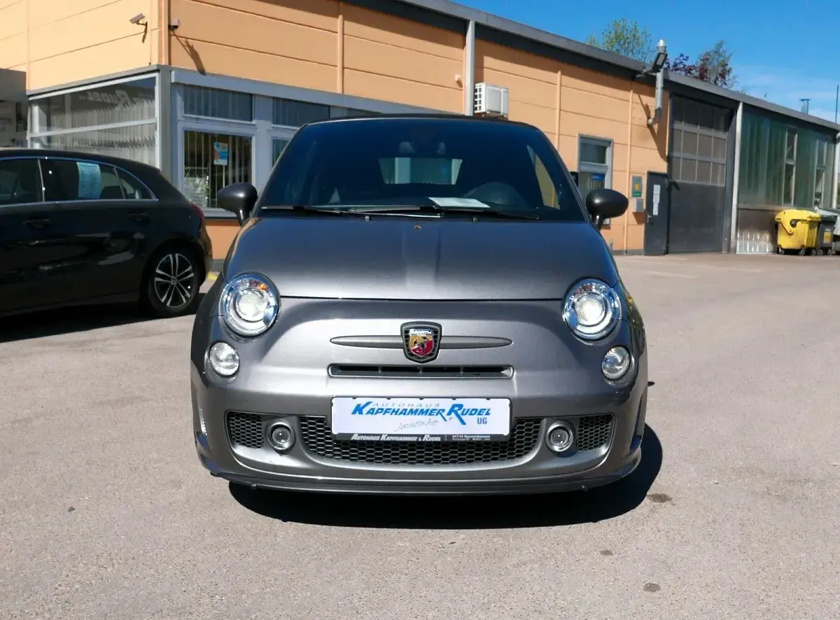 Gebraucht Fiat 500 Abarth 179 PS (131 kW) 2016 Esterno (record grau) Cabrio