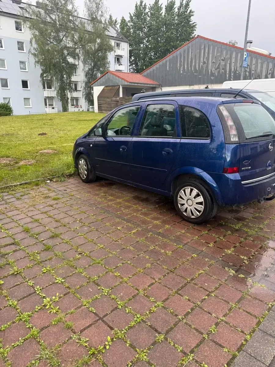 Gebraucht Opel Meriva 105 PS (77 kW) 2007 Blau Van / Kleinbus