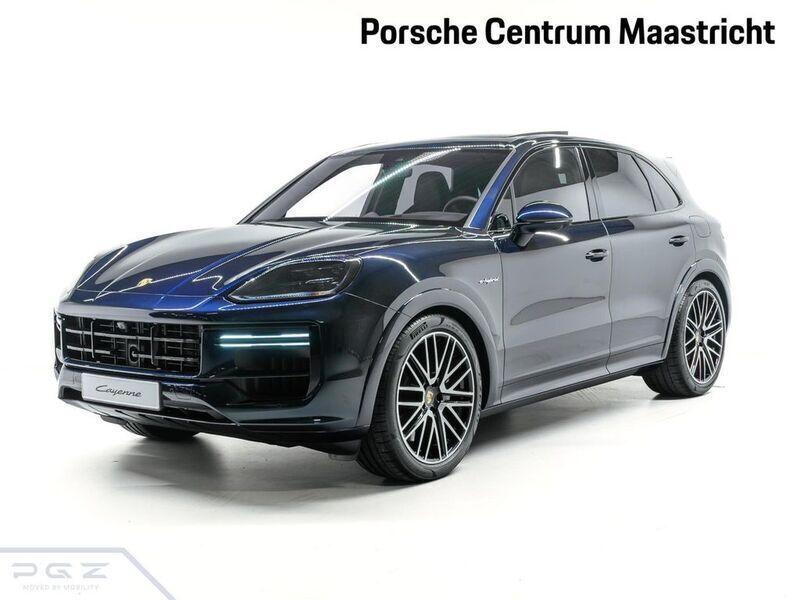 Blau Neu 2025 Porsche Cayenne Turbo E-Hybrid SUV | 232.560 € (Teuer) - Bild 1/4