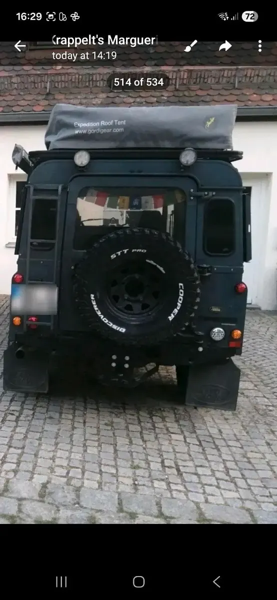 Gebraucht Land Rover Defender 122 PS (89 kW) 2000 Grau SUV
