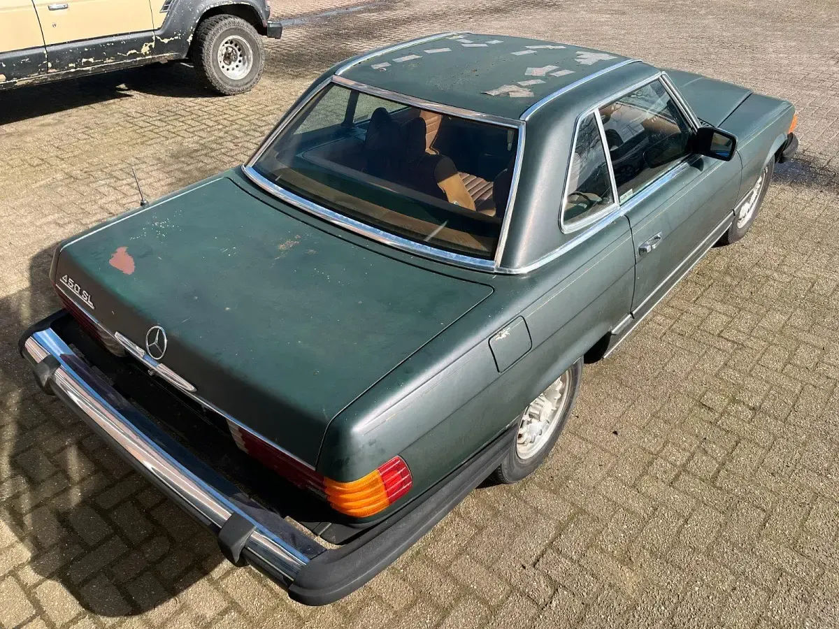 Gebraucht Mercedes SL450 1976 Silber Cabrio