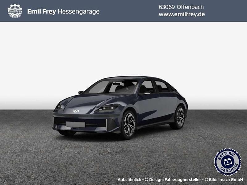 Blau Neu 2024 Hyundai Ioniq 6 Dynamiq Limousine | 39.950 € (Superpreis) - Bild 1/3