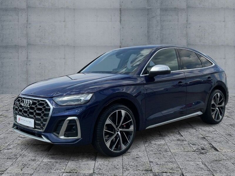 Navarrablau metallic Gebraucht 2022 Audi SQ5 Sportback Ambiente SUV | 39.990 € (Superpreis) - Bild 1/4