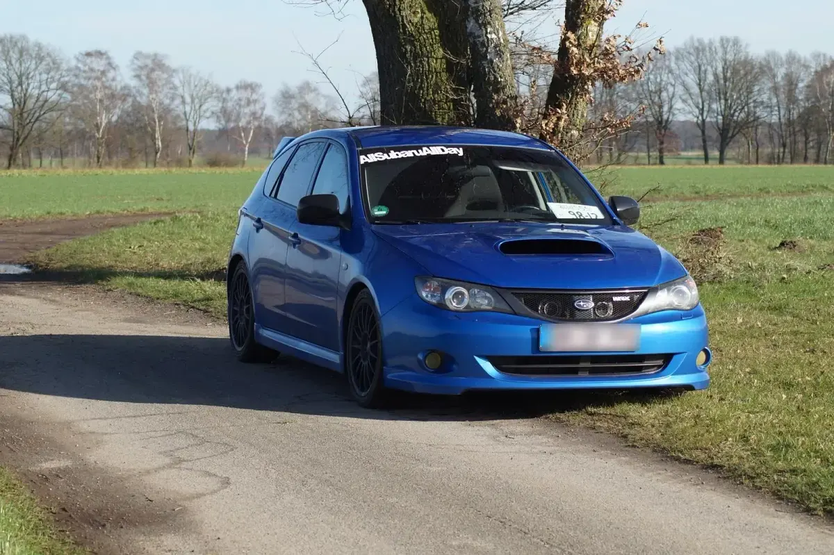 Gebraucht Subaru Impreza 230 PS (169 kW) 2009 Blau Kleinwagen