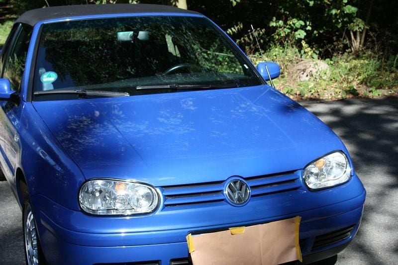 Gebraucht VW Golf Cabriolet Conceptline 116 PS (85 kW) 2001 Blau Cabrio