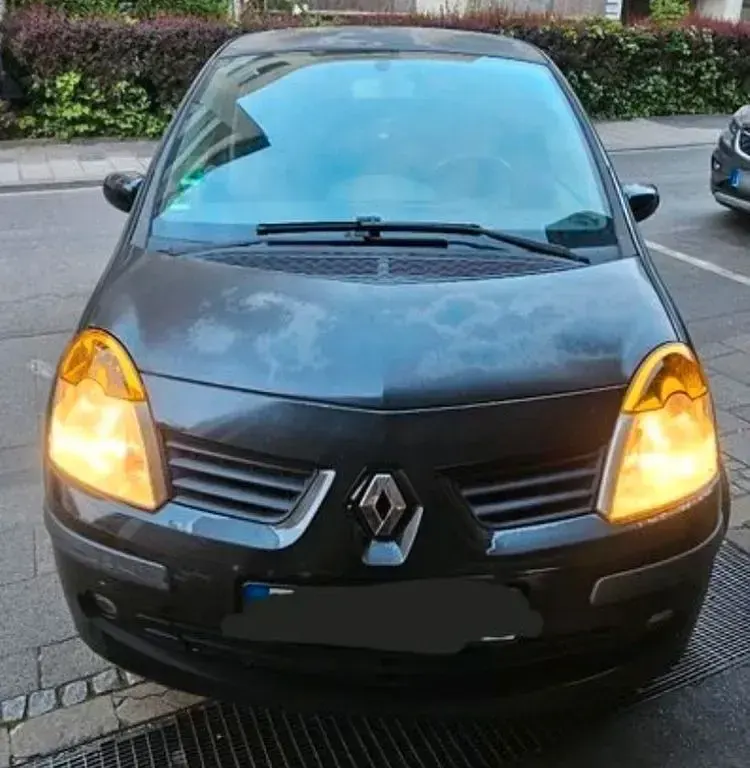 Gebraucht Renault Modus 75 PS (55 kW) 2006 Schwarz Van / Kleinbus