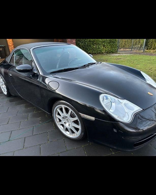 Schwarz Gebraucht 2004 Porsche 911 Carrera Cabriolet Cabrio | 25.500 € (Superpreis) - Bild 1/4