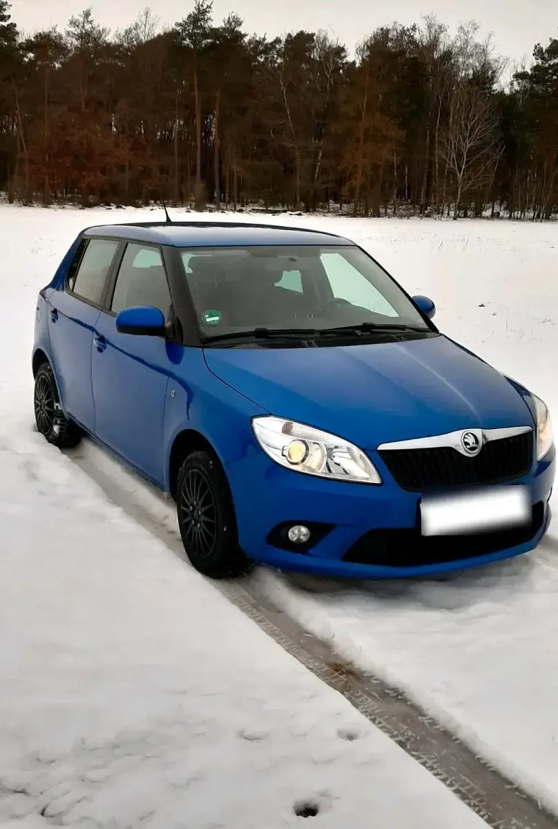 Gebraucht Skoda Fabia Ambiente 69 PS (50 kW) 2014 Blau Limousine